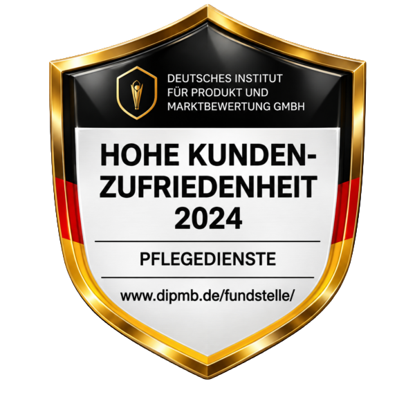kundenzufriedenheit Hohe Kundenzufriedenheit 2024 – Pflegedienste